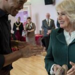 King Charles III of the United Kingdom Instagram – Showing off those Strictly-approved dance moves in Cambridge! 🪩💃

The Queen has visited @RoyalVolService volunteers at the newly opened Meadows Community Centre.

The RVS is one of the UK’s largest volunteering charities, supporting the NHS and vulnerable people in the community. Her Majesty has been President of the charity since 2012. 

🕺During the visit, Her Majesty watched a beginners dance class by special guest coaches and RVS supporters, @JohannesRadebe and @TashaGhouri!

Head to royal.uk (link in bio) to read more. Cambridge, United Kingdom