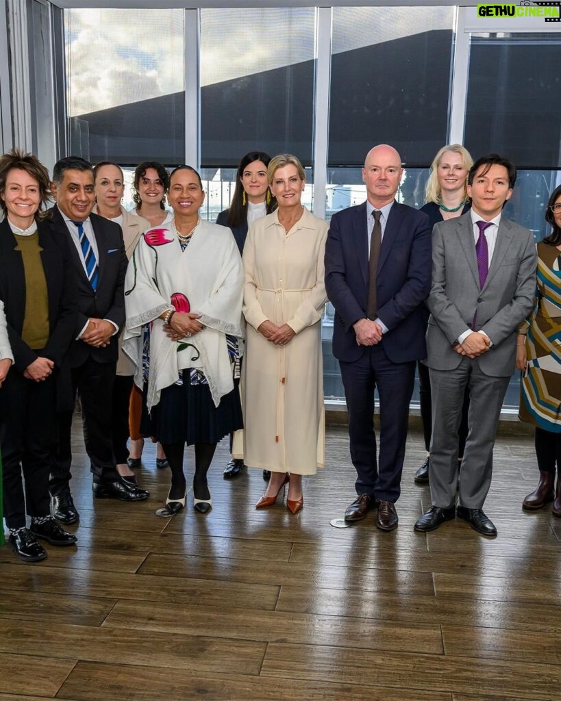 King Charles III of the United Kingdom Instagram - The Duchess of Edinburgh has visited La Licorera, the cultural centre for dance and choreography in Cali, Colombia. HRH joined a workshop with local dancers from @incolballet_oficial and heard about the positive role the arts play in healing communities. In Bogotá, HRH attended a round table meeting with Colombian stakeholders working to support survivors of conflict related sexual violence, to mark the anniversary of the Prevention of Sexual Violence in Conflict International Conference, which she attended in London. HRH spoke at a fashion showcase of work by designers who have been impacted by the armed conflict. “This show not only represents a fusion of fashion and environmental responsibility, but also serves as a celebration of the resilience and creativity of those who crafted it.” Read on for more: royal.uk/news-and-activity/2023-11-29/the-duchess-of-edinburgh-in-colombia