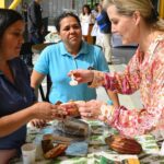 King Charles III of the United Kingdom Instagram - The Duchess of Edinburgh spent time with ex-FARC combatants at the Trópicos ‘Fruits of Hope’ coffee farm in Colombia, where she heard first hand how their important peace building work is creating new opportunities for communities.   The Duchess visited The Centre for Research on Tropical Agriculture Seed Bank, to hear about their work to promote food security amidst climate change.   HRH also saw advanced DNA sequencing technology being developed to help combat the illegal wildlife trade.   The conflict in Colombia disproportionately impacts women and girls, many of whom are survivors of conflict-related sexual violence. The Duchess hosted peace builders and survivors, hearing their testimonies and experiences, and their crucial role in peace processes. 📷 Tim Rooke