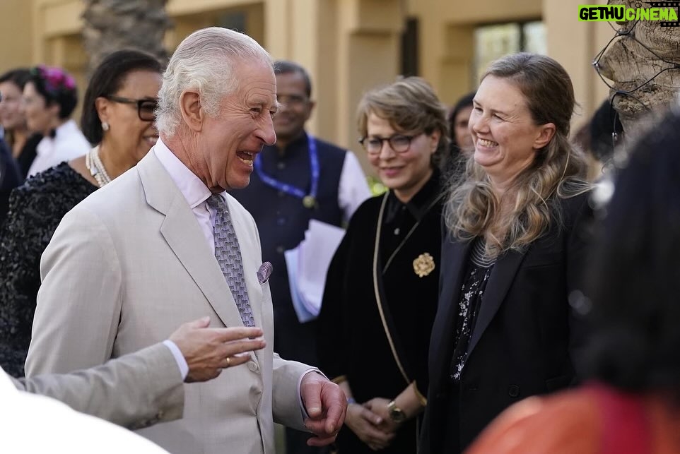 King Charles III of the United Kingdom Instagram - Everyone has a role to play in tackling the most complex environmental challenges facing our world. At a reception hosted by @commonwealth_sec and the Circular Bioeconomy Alliance, The King has spent time with global and Commonwealth indigenous leaders to hear about the use of traditional knowledge, alongside scientific knowledge, to address the climate and nature crises. During the event, the Circular Bioeconomy Alliance and @commonwealth_sec launched The Wildlife Resilient Landscape Network, which will bring together indigenous and scientific knowledge to explore how more resilient landscapes can be created in wildfire-prone areas of the world. His Majesty also joined a discussion on the particular risks that climate change poses to women and girls around the globe. #COP28 Dubai, UAE