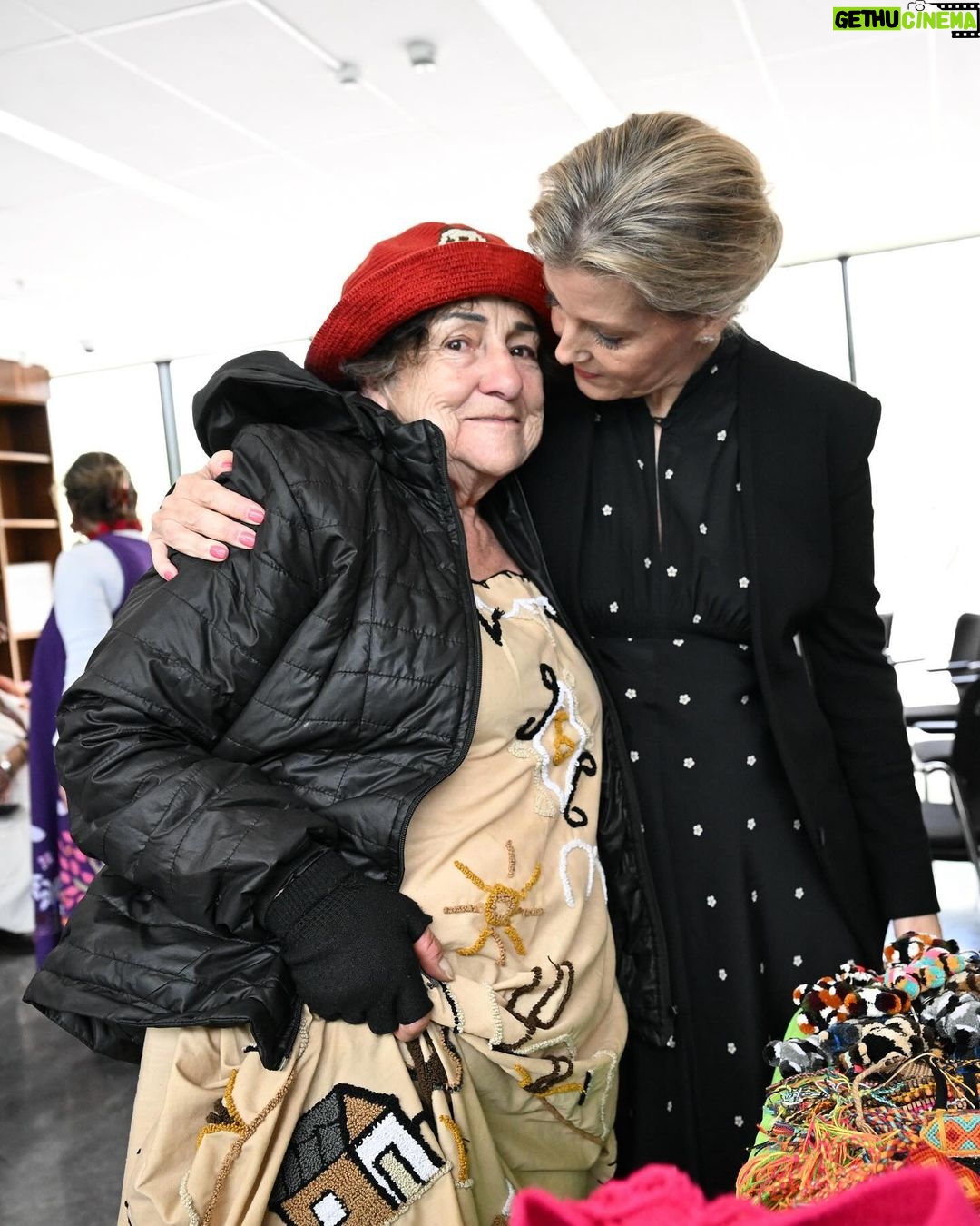 King Charles III of the United Kingdom Instagram - The Duchess of Edinburgh is visiting Colombia to support the Women, Peace and Security (WPS) Agenda and to continue her work with survivors of conflict related sexual violence, and the rights of women and girls. In Bogotá, The Duchess of Edinburgh attended a meeting with the Vice President of Colombia, Francia Márquez. Francia Márquez is the country’s first Afro-Colombian Vice President, as well as Minister of Equality and Equity and a celebrated environmental activist. The Duchess later visited the Centro de Memoria, Paz y Reconciliación. Here, HRH joined women impacted by the armed conflict, including survivors of conflict-related sexual violence, to view an exhibition of artwork, “Spinning with patience to weave hopes for peace”. 🇨🇴 Read more about HRH’s first day in the country on royal.uk (link in bio). 📷 Tim Rooke Bogotá, Colombia