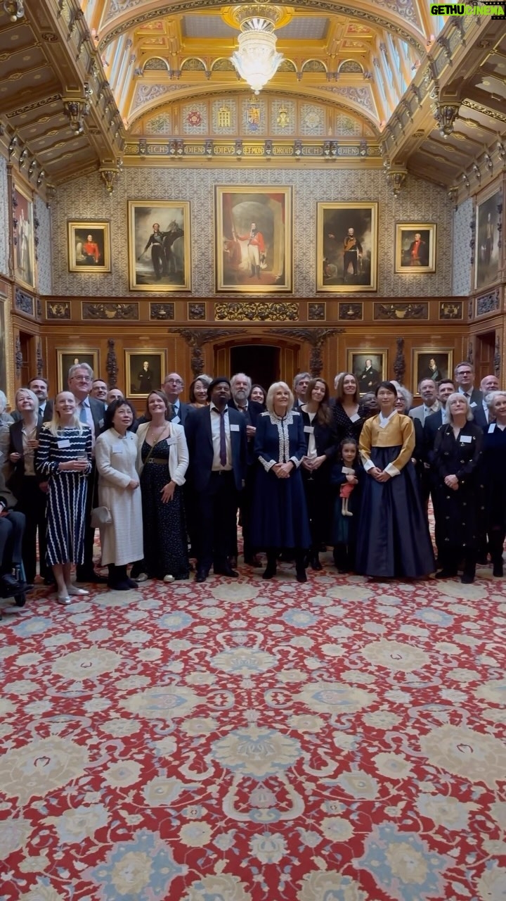 King Charles III of the United Kingdom Instagram - “These new books highlight the incredible richness of twenty-first century literary talent – and demonstrate how fortunate we are to have access to so many outstanding writers, whose work brings joy, comfort, laughter, companionship and hope to us all, opening our eyes to others’ experiences and reminding us that we are not alone.” - Her Majesty The Queen In celebration of Queen Mary’s Dolls’ House Centenary, The Queen has welcomed authors, illustrators and binders who have been involved in creating a special new collection of miniature books to be displayed alongside Queen Mary’s Dolls’ House for visitors to enjoy throughout 2024. Head to royal.uk (link in bio) to read more about the special centenary initiative. Windsor Castle