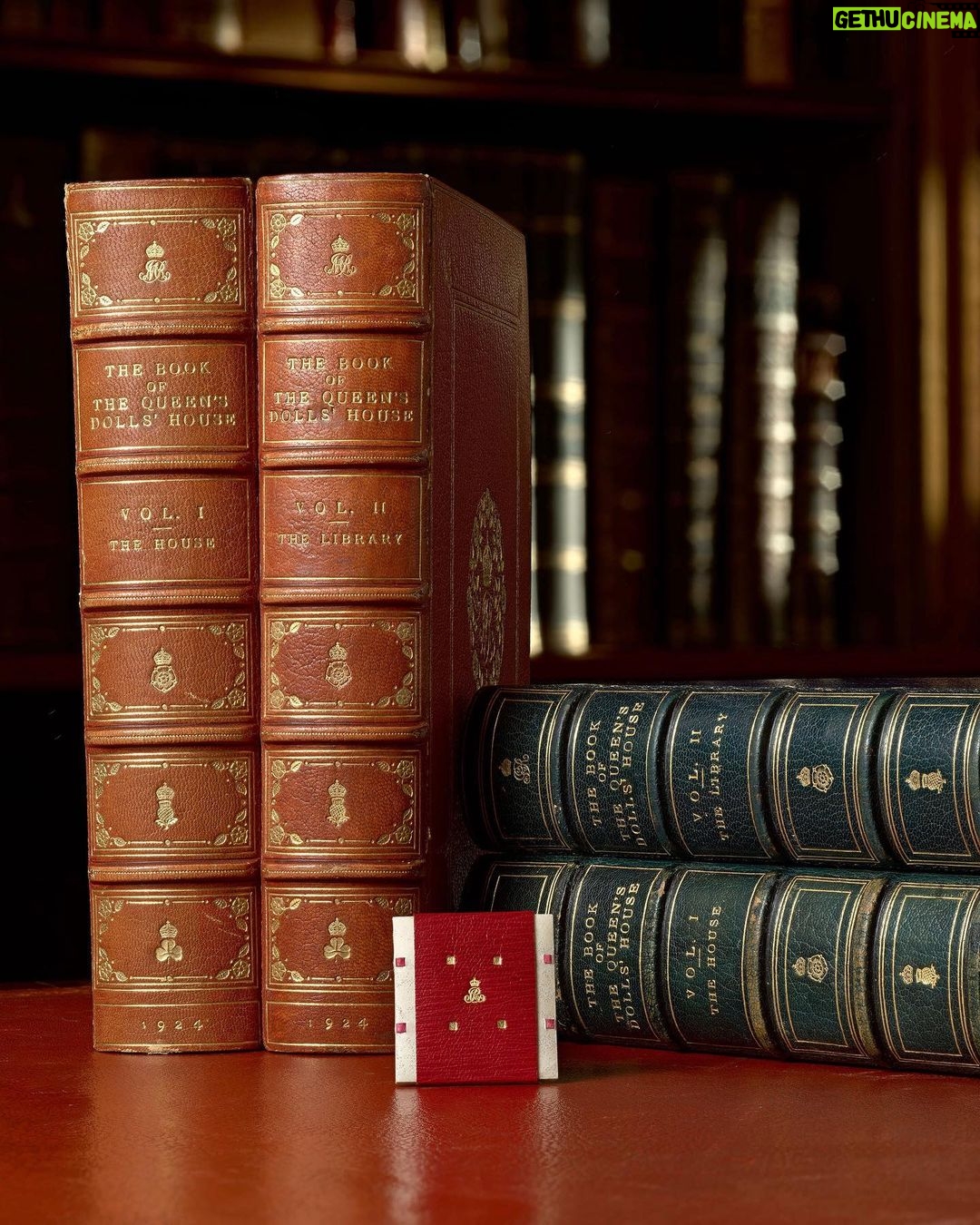 King Charles III of the United Kingdom Instagram - “The House has indeed outlasted its creators. In so doing, it has continued to enchant generations of children and adults who come to marvel at its perfect proportions, extraordinary attention to detail and, perhaps above all, the artistic genius apparent in every room.” Her Majesty The Queen has contributed her own handwritten book, in the form of a foreword, to the special new miniature collection being added to Queen Mary’s Dolls’ House in its centenary year. 📚 One of the great wonders of the Dolls’ House is its Library, which captured the literary culture of the 1920s through miniature books by the era’s foremost writers, from Sir Arthur Conan Doyle and Vita Sackville-West to A. A. Milne and Thomas Hardy. The new handwritten books, which aim to add a snapshot of literature in the 2020s to the Dolls’ House, range from short stories, poetry and illustrated tales to plays, articles and recipes, many inspired by the Dolls’ House or written specially for the occasion. Windsor Castle
