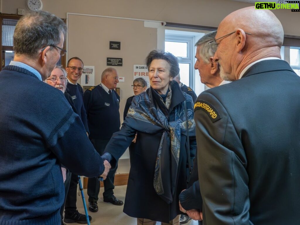 King Charles III of the United Kingdom Instagram - 🌊 Yesterday, The Princess Royal visited volunteers at the National Coastwatch station at the Hengistbury Head in Dorset. As Royal Patron of @nationalcoastwatchinstitution, Her Royal Highness celebrated the charity’s 30th anniversary of helping to save lives around the coast. All 2,700 @nationalcoastwatchinstitution volunteer watchkeepers work to keep people safe and save lives along the coast, monitoring radio channels, providing a listening watch in poor visibility and alerting @maritimecoastguard when people get into trouble.