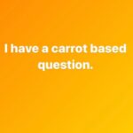 Kiri Pritchard-McLean Instagram - Dear god I hope I'm not the only one... 🥕