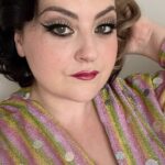 Kiri Pritchard-McLean Instagram - Just a sample of some of the sparkles I've whacked on this year. Hopefully there will be more sequins and wild make up on more tele and photoshoots next year!