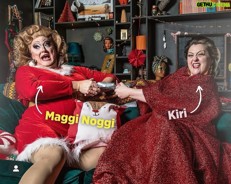Kiri Pritchard-McLean Instagram - Uh oh, the two best looking women in Wales are back on your teles. Maggi Noggi and I are reunited at 9pm on @s4c tonight for Gogglebocs Cymru.