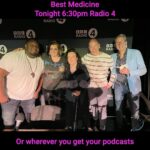 Kiri Pritchard-McLean Instagram - Tonight at 6.30pm on @bbcradio4 Best Medicine returns with another stellar episode. My guests are @manlikenabz @phillipavincentconnolly Dr Adam Kampff and @massimocaputi . It's a special one this episode. Thanks for the lovely messages about the show. You can catch all the episodes so far on @bbcsounds
