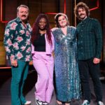 Kiri Pritchard-McLean Instagram - I'm on your tele tonight if you fancy it? I'm honoured to be hosting the Wales and West heat of the @bbcnewcomedy Awards. They took place in my beloved Bangor at @pontio_bangor . I love that the Awards hit parts of the country other tele just wouldn't bother with. The comedians at that heat are incredible, it was an honour to host and I can't wait to watch the final. I've tagged them all so you can follow them. The episode is on iPlayer now and on TV on BBC Three tonight at 10pm. Also, how mad is it that my @fumbalinas outfit looks a totally different colour in every picture?
