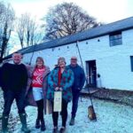 Kiri Pritchard-McLean Instagram - Today in Wales, it is officially the first day of winter (Calan Gaeaf) and even if we do say so ourselves, it is one of the most magical times of year to explore this amazing country. In our Carmarthenshire episode, we travelled through (a light dusting of) snow to taste amazing gins at @jintalog, marvelled at the wintry views from Dylan Thomas’ Boathouse and warmed ourselves up with a cawl making class at @ysied_cookeryschool. Click on the link in our bio to listen and be inspired ❄️🍂☀️ #wales #cymru #wintertravel