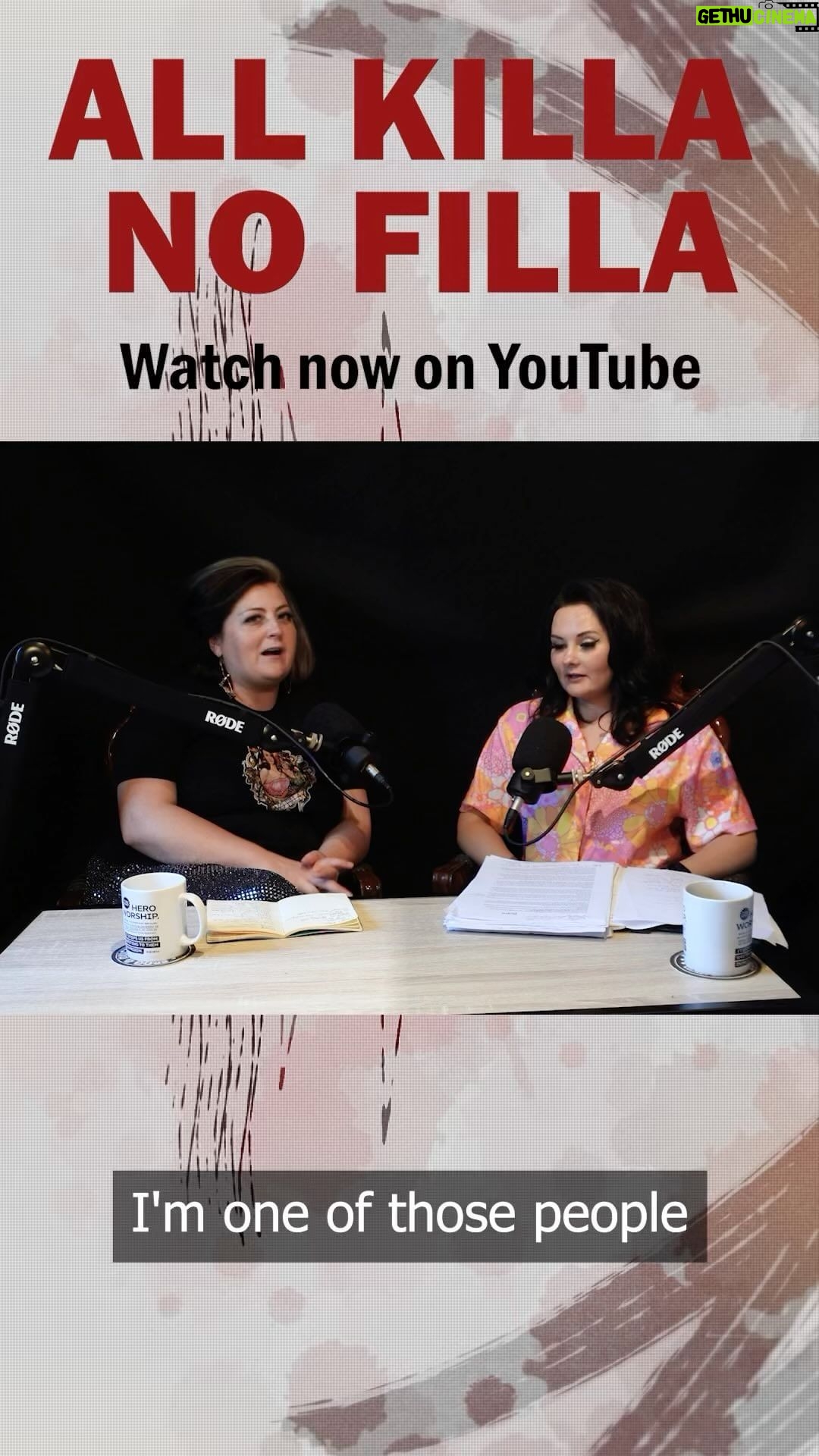 Kiri Pritchard-McLean Instagram - NOTHING IS SAFE. A brand new episode of #allkillanofilla is here just in time for you to get used to our voices ahead of the massive Halloween show.