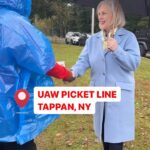 Kirsten Gillibrand Instagram - Fighting for workers’ rights is a muscle, and you need to flex that muscle. Stay strong, @uaw.union! 💪 #standupuaw