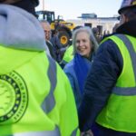 Kirsten Gillibrand Instagram - It was a great week for New York's infrastructure! We just secured: 🚆 $6.7 billion to modernize passenger rail 🚇 $3.4 billion to extend subway service in NYC 🚘 $982k to improve road safety throughout NY 🚢 $5.1 million to expand the Port of Ogdensberg