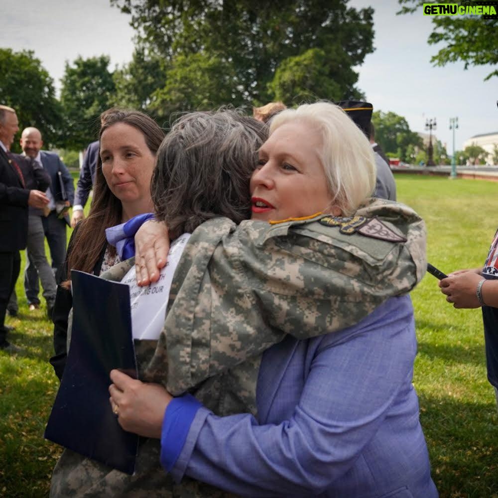 Kirsten Gillibrand Instagram - We passed the #PACTAct last year, and already 5 million veterans have been screened for toxic exposure. These screenings help detect and treat potentially life-threatening conditions. And early detection and treatment can make all the difference to veterans and their loved ones.