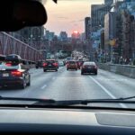Kirsten Gillibrand Instagram - Beautiful sunset on the drive from Brooklyn to Manhattan 🌇