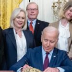 Kirsten Gillibrand Instagram - @joebiden left me a message right before he signed an executive order finalizing reforms to the military justice system that started with a bill I fought nearly a decade to pass. Service members will finally have a fair, impartial, professional justice system. And I’m so grateful for the President’s partnership throughout this long fight.