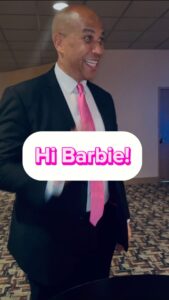 Kirsten Gillibrand Instagram - Went to Barbie Land with two of my favorite Senator Barbies @kirstengillibrand & @tinasmithmn