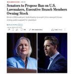 Kirsten Gillibrand Instagram - Democrats, Republicans, and Independents all agree: Public officials shouldn't profit from their positions. So @joshhawleymo and I are introducing a bill to ban members of Congress, senior executive branch officials, and their spouses and dependents from holding or trading individual stocks — the most substantial bipartisan effort yet to #BanStockTrading.