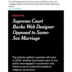 Kirsten Gillibrand Instagram - Trump-appointed Supreme Court justices have yet again overturned decades of precedent in pursuit of their extreme, right-wing agenda. This callous decision attacks the dignity and civil rights of LGBTQ+ Americans — but it will have dangerous, far-reaching consequences for us all.