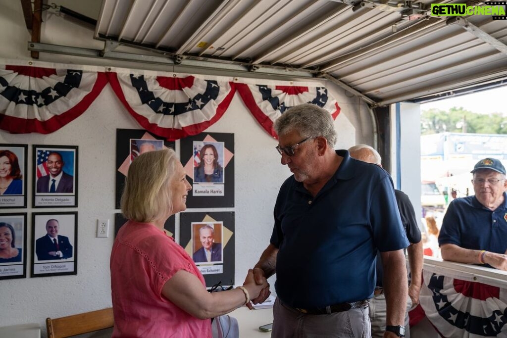 Kirsten Gillibrand Instagram - I had a fantastic time joining the Wyoming County Democrats at the county fair! And I'm grateful for all their hard work to build connections with voters. I represent New Yorkers from every single one of our 62 counties — and I'll be fighting for each and every one of your votes!