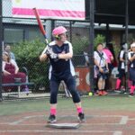 Kirsten Gillibrand Instagram - The #BadNewsBabes reclaimed the trophy this year, but together we raised $587,483 to support young women with breast cancer! Great game - but we’ll #BeatThePress at next year’s @cwsoftballgame!