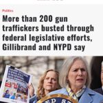 Kirsten Gillibrand Instagram - I fought for over a decade to make gun trafficking a federal crime. Now, one year after the Bipartisan Safer Communities Act was signed into law, 1,300+ illegal guns have been taken off our streets and 200+ have been charged with gun trafficking.