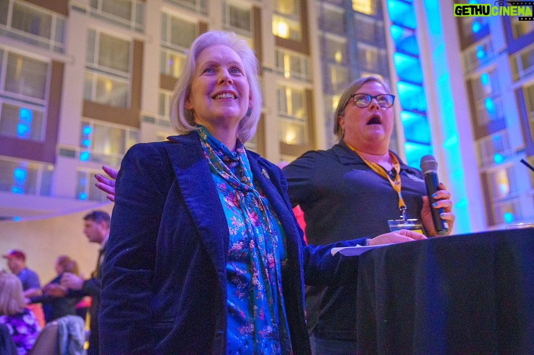 Kirsten Gillibrand Instagram - Never underestimate the power of American workers! I was so proud to celebrate @uaw.union's historic victories with Shawn Fain and our union brothers and sisters from New York and across the country. And we will keep fighting until every American worker has the fair wages and benefits they deserve!