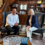Kirsten Gillibrand Instagram - Thank you Governor Pedro Pierluisi for a warm welcome back to the incredible island of Puerto Rico. I look forward to continuing our work together to help Puerto Ricans here on the island and back in New York!
