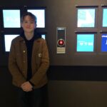 Kit Connor Instagram - The Kubrick exhibition at the Design Museum was madly good. I’m slightly nerding out in the last pic...