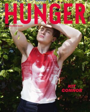 Kit Connor Instagram - “Kit is that magical mixture of beauty, gentleness, wit and presentness,” Olivia Coleman says about her on-screen son and HUNGER cover star @Kit.Connor. “He was a joy to work with. I wanted to adopt him.”  

As Heartstopper founds its way in a matter of hours into the hearts of viewers all over the world, we met with Kit Connor to find out more about what the lead role means for him, what the early days of his career looked like, and why a former military airfield holds a special place in his memory. 

We’ve also hidden 10 exclusive polaroids of Kit Connor in the pages of The Freedom Issue. Pre-order it now via the link in bio to be in with the chance of finding one of them.

@kit.connor wears @jordanellison and @chainedandable
Photographer @rankinarchive 
Editorial Director @devinderbains
Creative Direction and Design @katastrophe.33
Writer @ryancahill7
Stylist @samth0mps0n
Beauty Editor @marcoantoniolondon using BOY DE CHANEL and BLEU DE CHANEL 2-in-1 Moisturiser @chanel.beauty
Hair Editor @nickirwinhair using @wahlpro Electricals
Fashion Assistant @larahargrave
Photography Assistants @itsbethanevans, @marcuslister96, @cnawanga at @rankinassistants 
Producer @sarah__the__star at @rankincreative
Production Designer @iamwapp