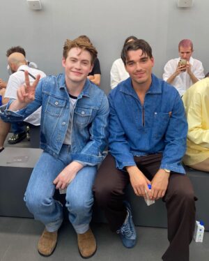 Kit Connor Instagram - jonathan you’re a genius.

@loewe

@jonathan.anderson

#LOEWESS24