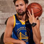 Klay Thompson Instagram - Just in time for the playoffs – the Tissot Official Golden State Warriors Leather Strap. Rep your team with the @tissot.us Official NBA Straps collection. #ThisIsYourTime #TissotNBAStraps
