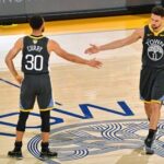 Klay Thompson Instagram - 👌🏽 x 2,974 and counting … Congrats to my bro on becoming the greatest 3 point marksmen in history. This man @stephencurry30 has revolutionized the game and luckily for me I’ve had a front row seat to witness what it takes to do what so many thought was impossible. It all starts with a passion for what you do and this man’s love for the game is second to none . Let’s run these numbers up and keep pushing the game forward big bro. Winter is coming ☔️ P.s. When I need a good laugh I look at your rivals.com profile , the Original SC30 HATERS 😂 #splashbros #yinyang