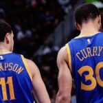 Klay Thompson Instagram - 👌🏽 x 2,974 and counting … Congrats to my bro on becoming the greatest 3 point marksmen in history. This man @stephencurry30 has revolutionized the game and luckily for me I’ve had a front row seat to witness what it takes to do what so many thought was impossible. It all starts with a passion for what you do and this man’s love for the game is second to none . Let’s run these numbers up and keep pushing the game forward big bro. Winter is coming ☔️ P.s. When I need a good laugh I look at your rivals.com profile , the Original SC30 HATERS 😂 #splashbros #yinyang