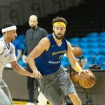Klay Thompson Instagram - Some hustle and flow in the Cruz this week . Feelin good gettin back in da swing of thangs @gleaguewarriors Appreciate the work fellas ! Santa Cruz Warriors Stadium