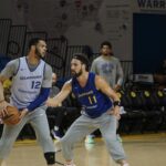 Klay Thompson Instagram - Some hustle and flow in the Cruz this week . Feelin good gettin back in da swing of thangs @gleaguewarriors Appreciate the work fellas ! Santa Cruz Warriors Stadium
