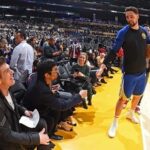 Klay Thompson Instagram - Manny told me he’d teach me how to fight if I teach him how to shoot I think that’s a fair deal 🥊 🏀 👌🏽 😂 Thanks for letting me watch you work @mannypacquiao . I haven’t been that juiced leaving the gym in a long time ! #ANTAgang