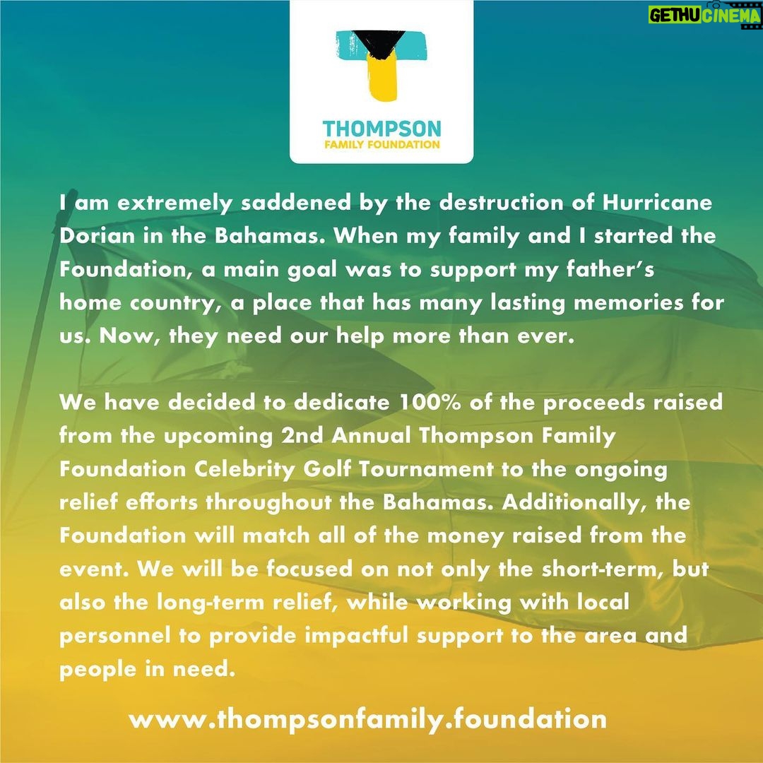 Klay Thompson Instagram - These past few weeks have been so unimaginably hard for Bahamians, especially on the islands of Abaco and Freeport. People have lost everything- loved ones, family, possessions, homes. Whatever you cherish it’s gone for these communities. This is far from a quick fix, it will take years and years of rebuilding. The @thompsonfamilyfoundation will do everything in its power to help with relief efforts right now and for many years to come. All contributions no matter how big or small will go long way and are greatly appreciated. Secondly, shame on our current administration for not welcoming our Bahamian neighbors in their greatest time of need. I’ve been so lucky to visit my family in Nassau since childhood, and in those times I’ve seen countless Americans use the Bahamian islands as their playground for letting loose and vacationing. And now we turn our back on the people who welcomed us with open arms, when they’ve lost everything !? There’s no excuse for this... and if you have one your a real piece of 💩 Bahamians will persevere, but help along the way is greatly appreciated. Thank you ❤️ 🇧🇸