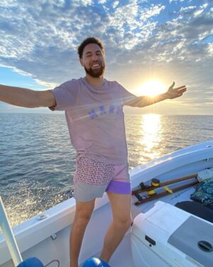 Klay Thompson Instagram - Love a Sunday sun rise cruise 🛥 💨 ☀️