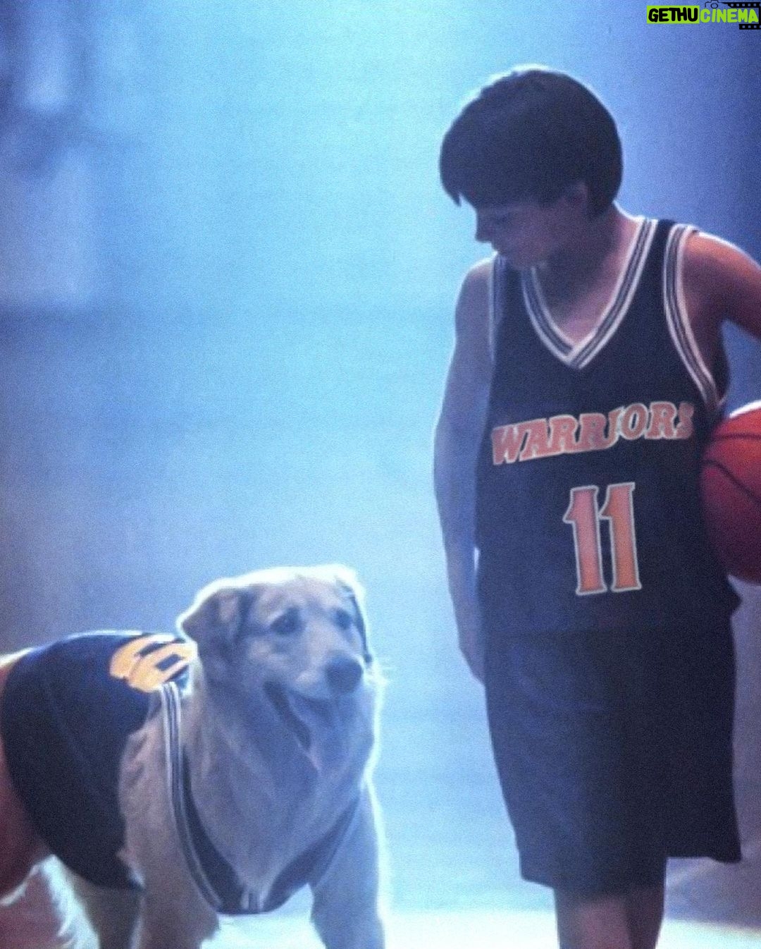 Klay Thompson Instagram - A couple of gym rats 🚵♀️ 🏀 🐀 #riseandgrind #airbud 📸: @thepeopleloveit