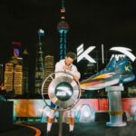 Klay Thompson Instagram - The KT9 is officially here. Thank you to everyone at @antasportsofficial who made this possible ! #CaptainKlay Shanghai, China