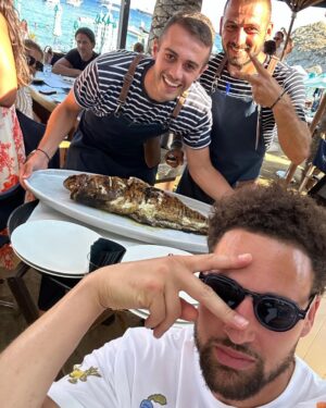 Klay Thompson Instagram - Vitamin sea 🌊 💙