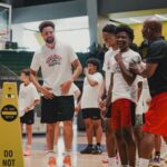 Klay Thompson Instagram - The people’s champ @mosesmoody . Thank you to the Moody family for having me at camp. That was a blast ! #proudvet Little Rock, Arkansas