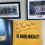 Klay Thompson Instagram - During the comeback / rehab process , I continually wondered if I would be the same player I was before the injuries. I watched this Kobe interview daily to remind myself to attack every weight room session, shooting work out, one on one, and 5 on 5 scrimmage with the same killer instinct he brought to EVERYTHING he did. I am so grateful he said these things about Steph and I . I think about these words every time I put on the Warriors uniform. Lastly, I am so thankful to be starting the season healthy and will do everything I possibly can to help this team win # 5 . LETS GET IT DUBNATION #KobeandGigiforever 8 - 24 - 2 🐍 ♾