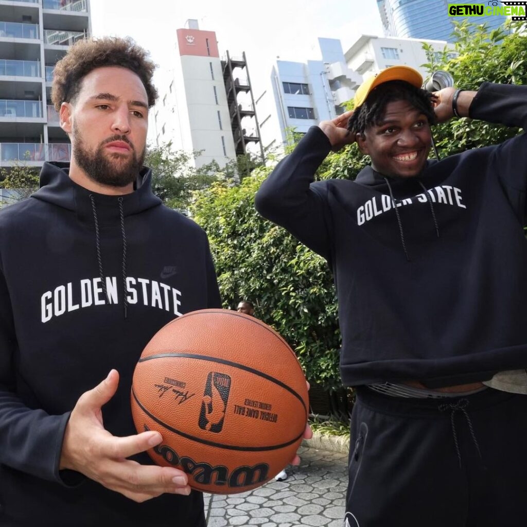 Klay Thompson Instagram - Who loves being a tourist as much as I do ? Tokyo, Japan