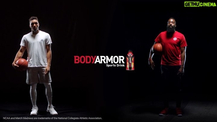 Kobe Bryant Instagram - Thanks @Gatorade, BODYARMOR will take it from here. @DrinkBODYARMOR, the OFFICIAL Sports Drink of #MarchMadness. @jharden13 @spidadmitchell #ObsessedWithBetter