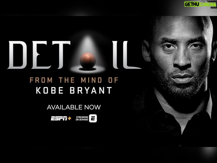Kobe Bryant Instagram - Second season of #DETAIL is finally here! I’m starting off the season analyzing @jharden13’s dominant performance. Watch the full episode exclusively on ESPN+ Link in bio. #GranityStudios