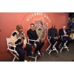Kobe Bryant Instagram - What an amazing event last night! Thank you to the @NBA and everyone who came out to support the launch of The #Wizenard Series: Training Camp. To all the young athletes and eager minds, I created this book for you to learn the lessons that were once passed down to me. Available now. Link in bio: http://bit.ly/kbwizenard (Photo by David Dow/NBAE via Getty Images) #GranityStudios
