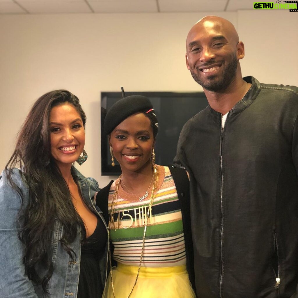 Kobe Bryant Instagram - @vanessabryant surprised me with a date night to see my sister Lauryn Hill at The Hollywood Bowl. Loved catching up with her. My wife is winning the battle of best date night ideas.. FOR NOW #misseducationoflaurynhill #datenight