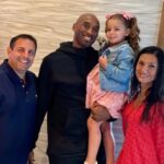 Kobe Bryant Instagram – Great hanging with my Body Armor co-founder Mike Repole, his wife Maria and his beautiful daughter Gioia as we welcome our 250+ employees.